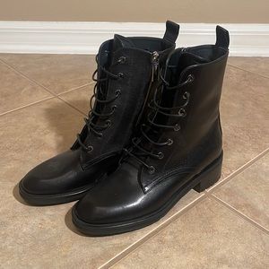 SportMax combat boots- brand new never worn (no box included)